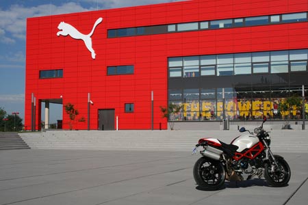 Fotoshooting Ducati Monster 4Sr