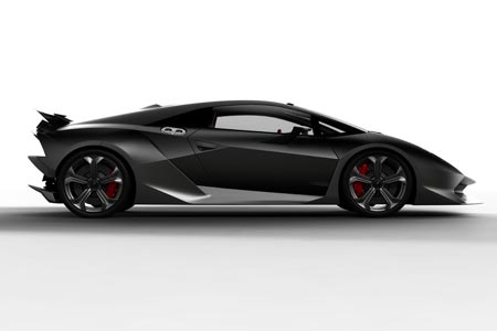 Lamborghini Sesto Elemento - Kohlefaser Leichbau Supersportwagen