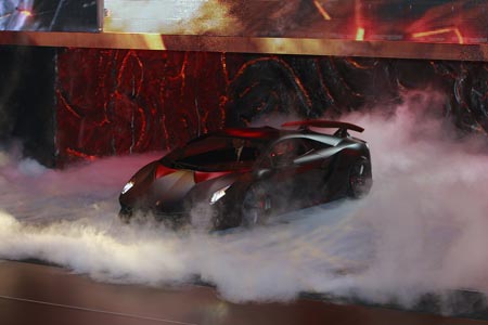 Lamborghini Sesto Elemento - Kohlefaser Leichbau Supersportwagen